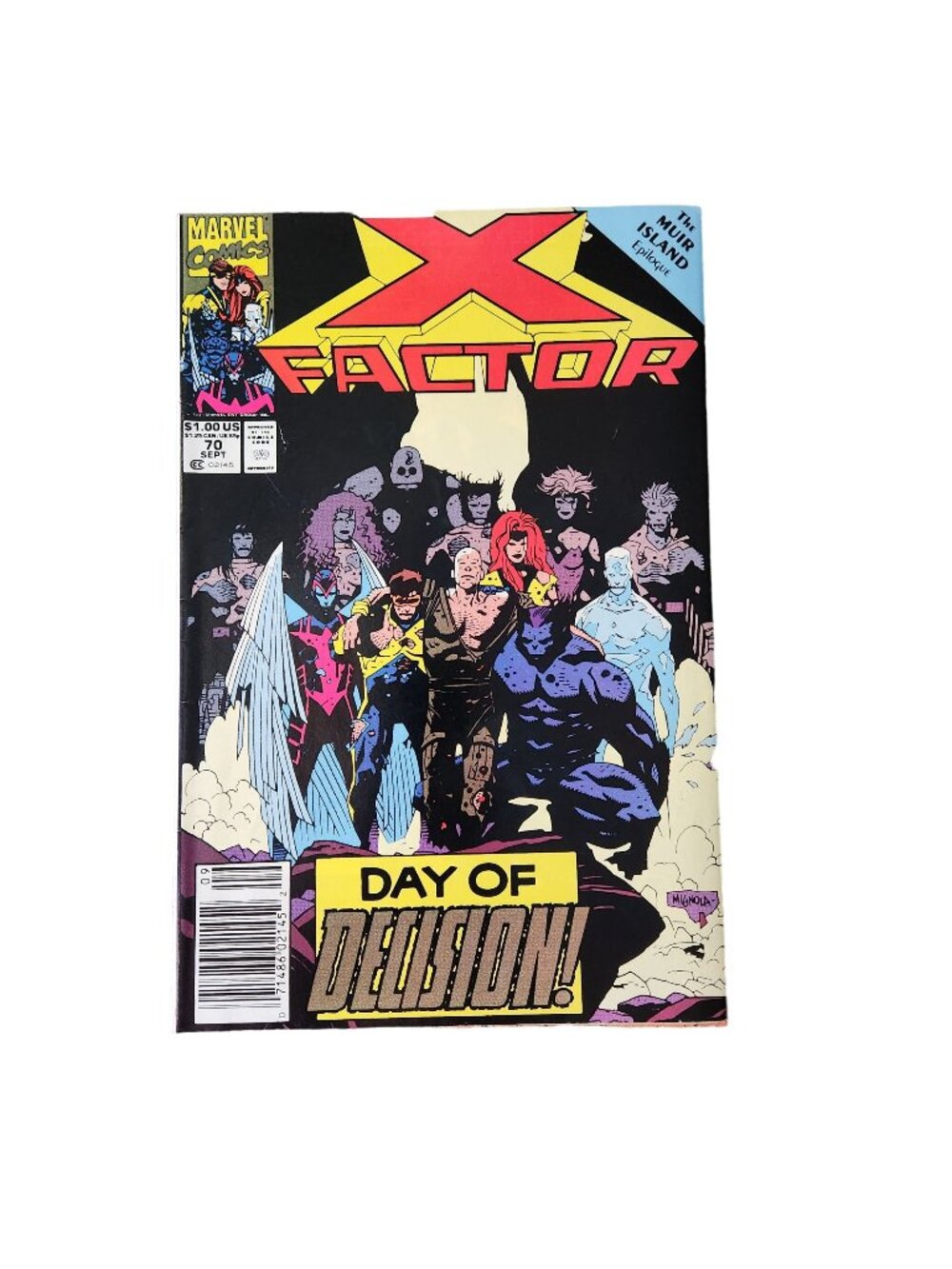 Marvel X Factor #70 Day Of Decision 1991 Comic Book Collector Bagged Boarded